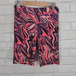 Under Armour printed spandex bike shorts